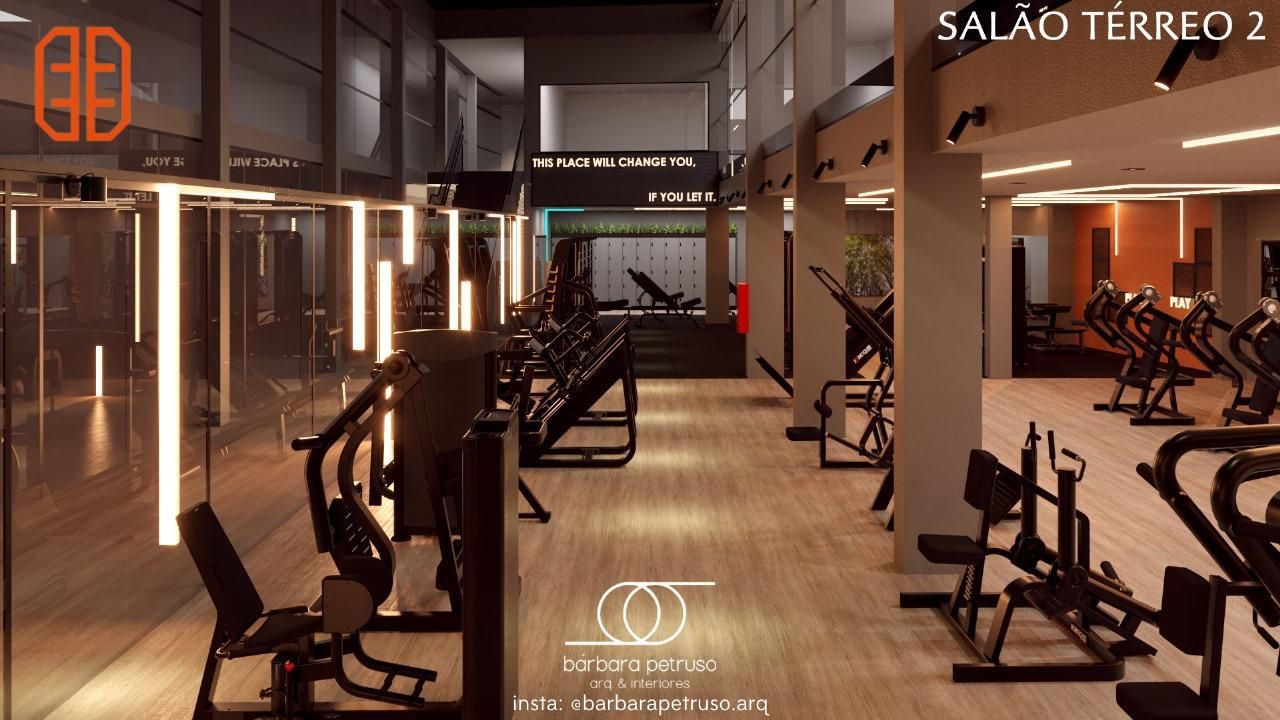 Imagem da estrutura da academia