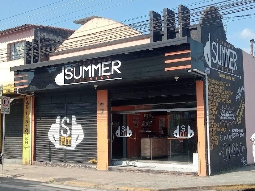 Imagem da estrutura da academia