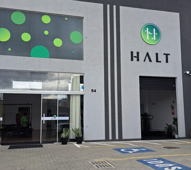 Imagem da estrutura da academia