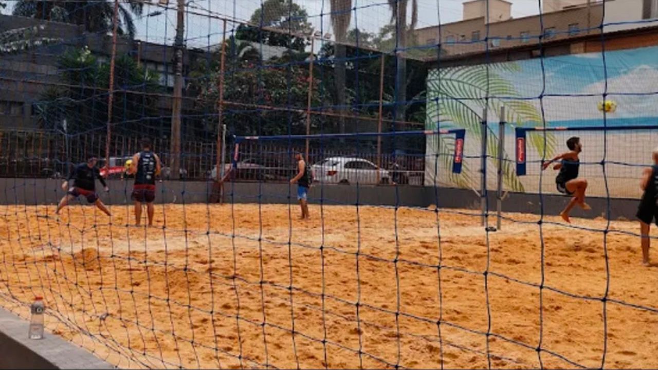 Imagem da estrutura da academia