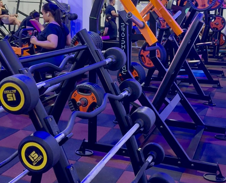 Imagem da estrutura da academia