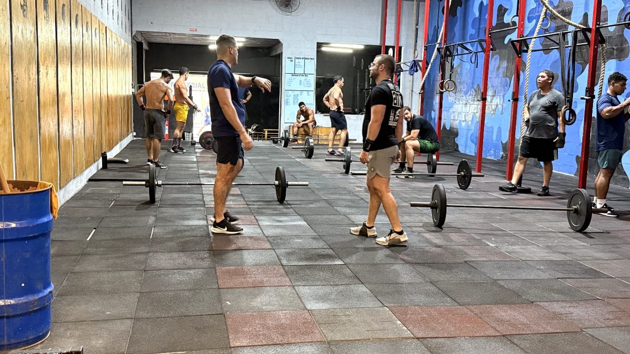 Imagem da estrutura da academia