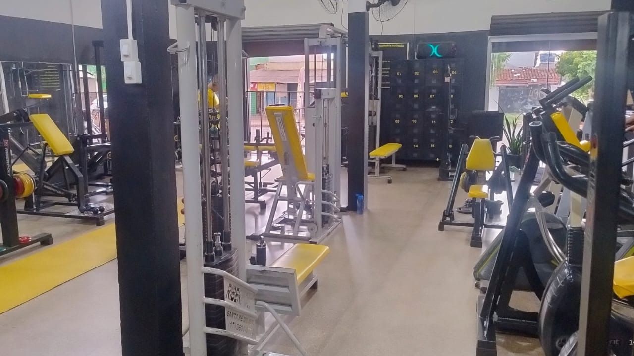 Imagem da estrutura da academia