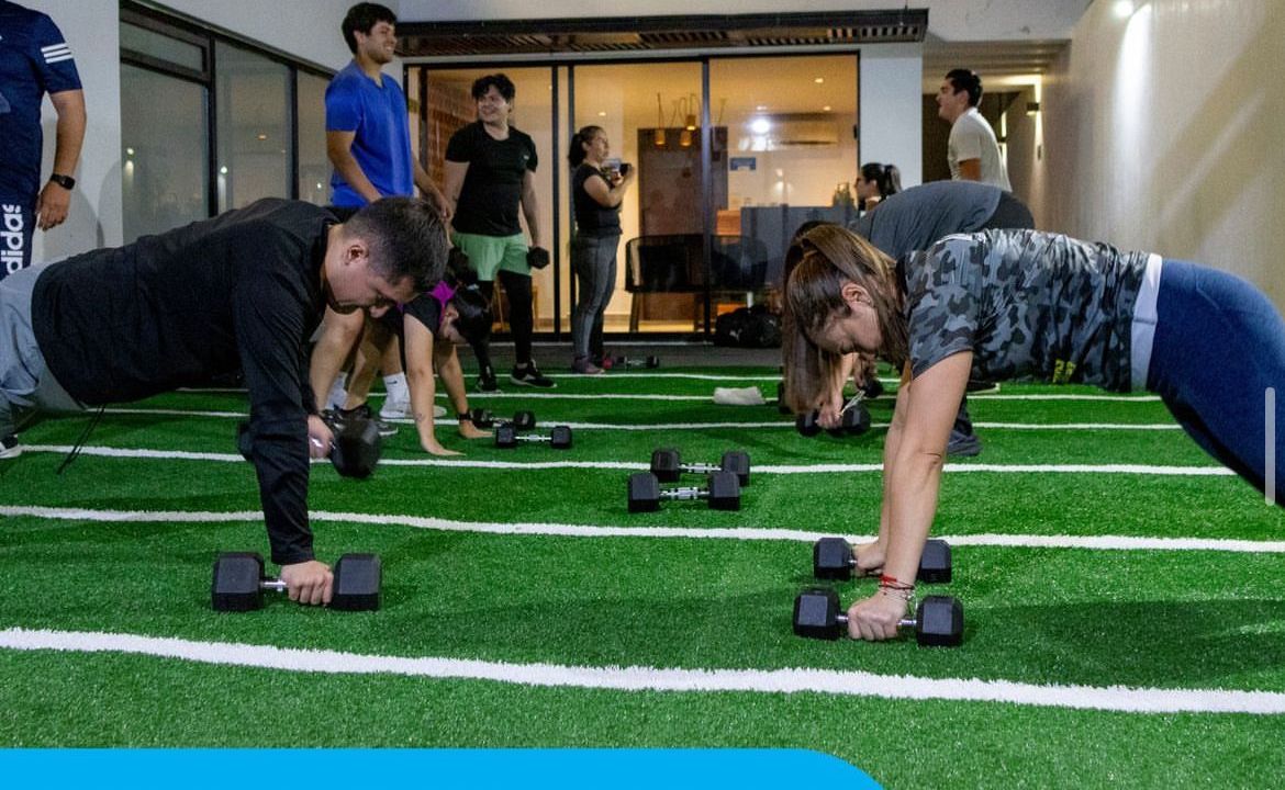 Imagem da estrutura da academia