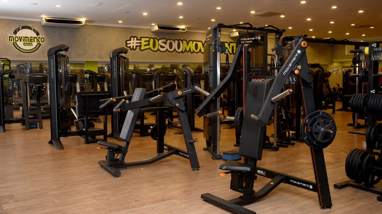 Imagem da estrutura da academia