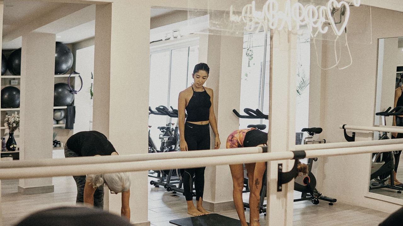 Imagem da estrutura da academia