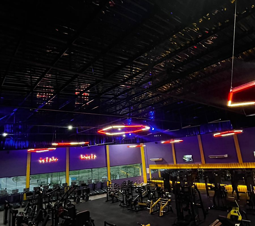 Imagem da estrutura da academia