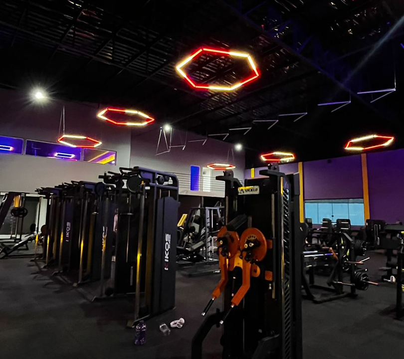 Imagem da estrutura da academia