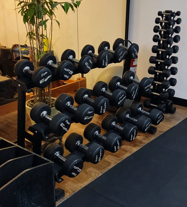 Imagem da estrutura da academia