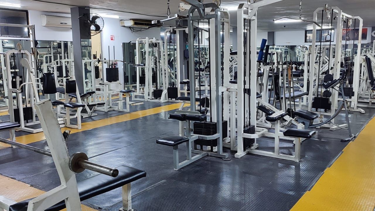 Imagem da estrutura da academia