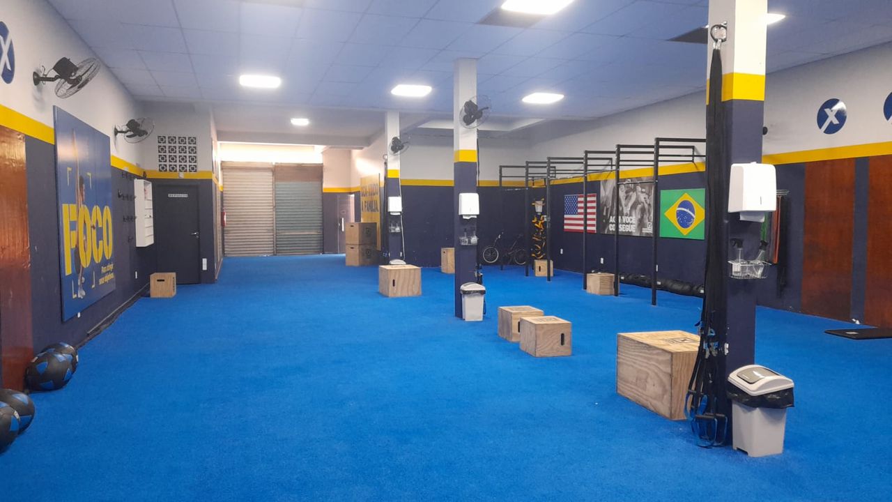 Imagem da estrutura da academia