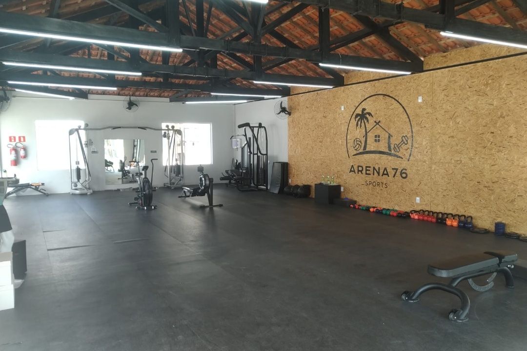 Imagem da estrutura da academia