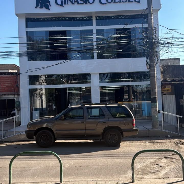 Imagem da estrutura da academia