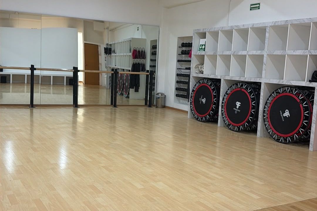 Imagem da estrutura da academia