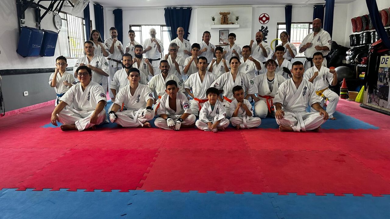 Imagem da estrutura da academia