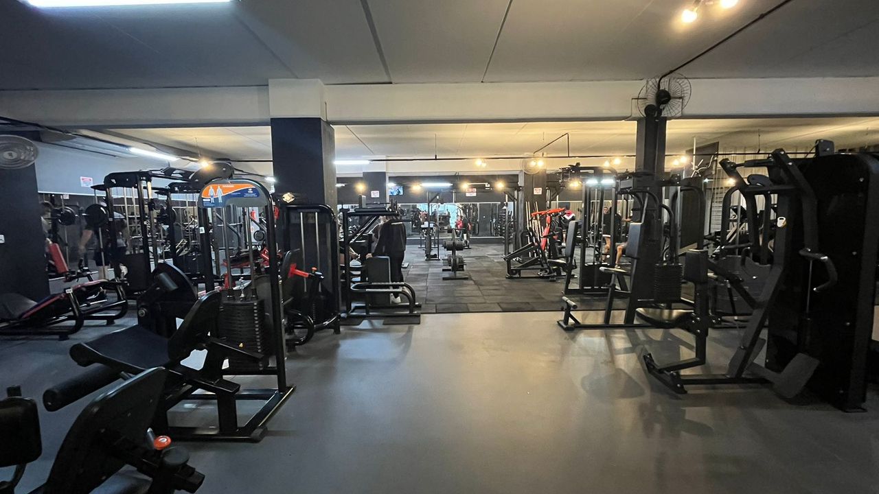 Imagem da estrutura da academia