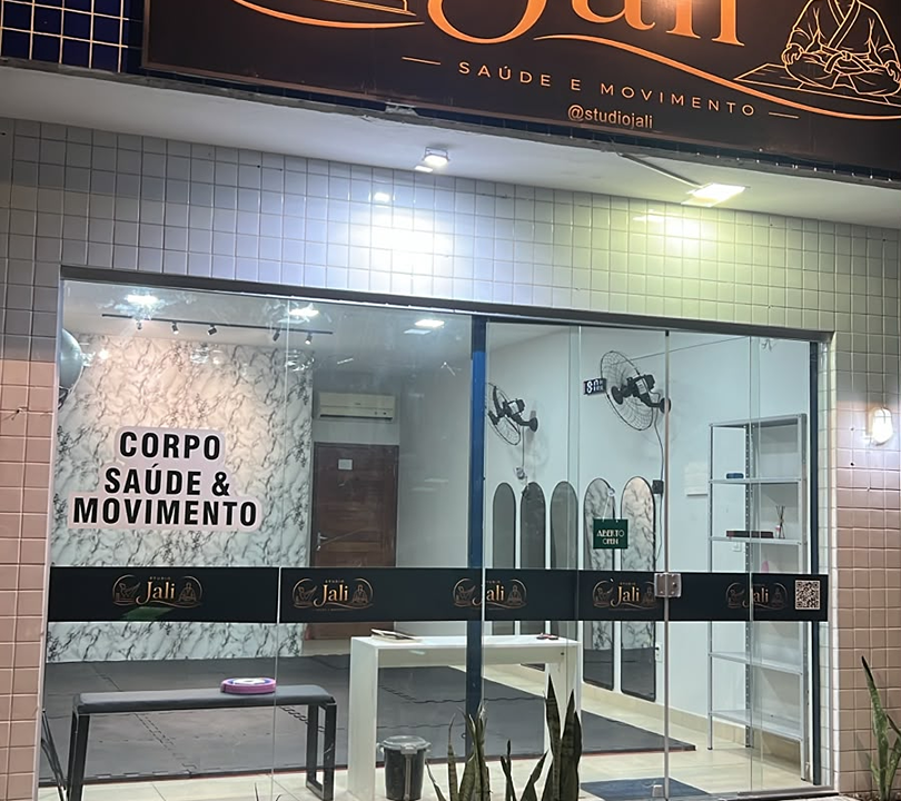 Imagem da estrutura da academia