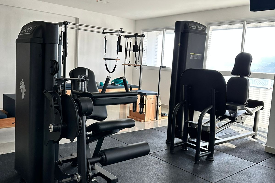 Imagem da estrutura da academia