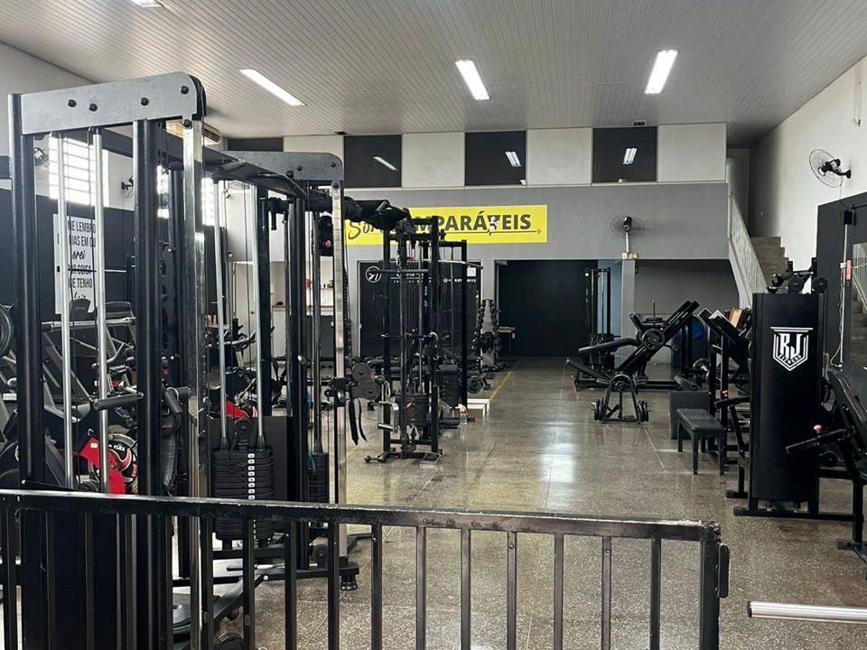 Imagem da estrutura da academia