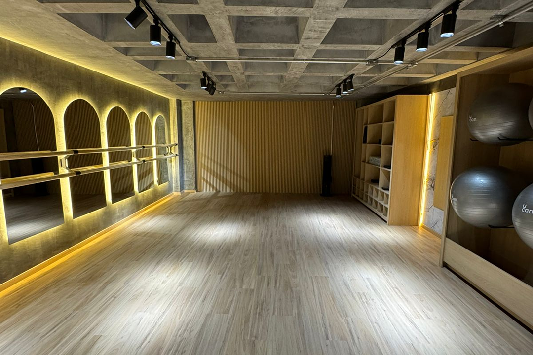 Imagem da estrutura da academia