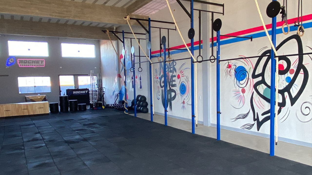 Imagem da estrutura da academia