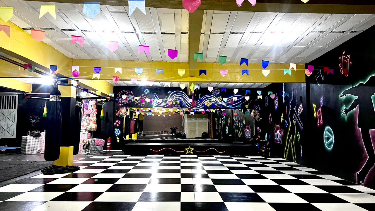 Imagem da estrutura da academia