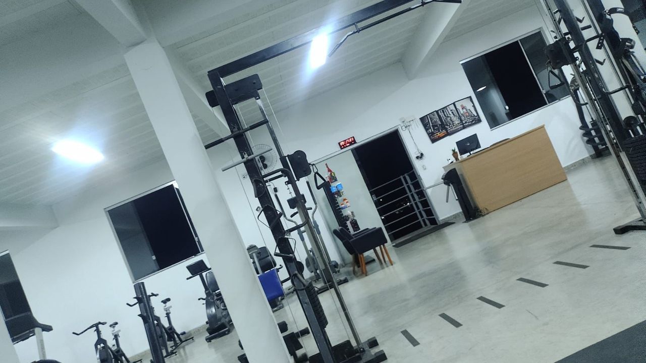 Imagem da estrutura da academia