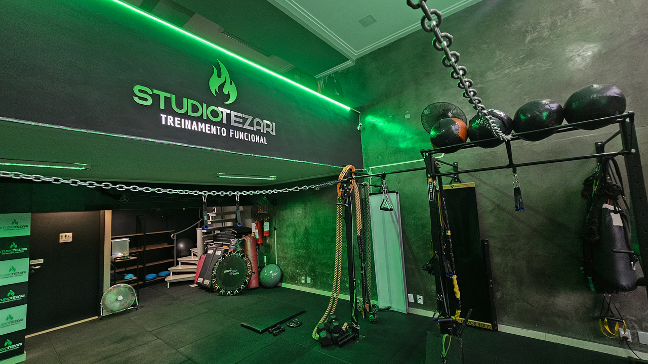 Imagem da estrutura da academia