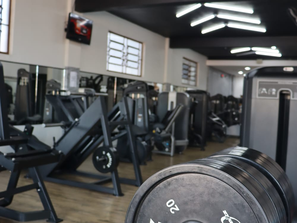 Imagem da estrutura da academia