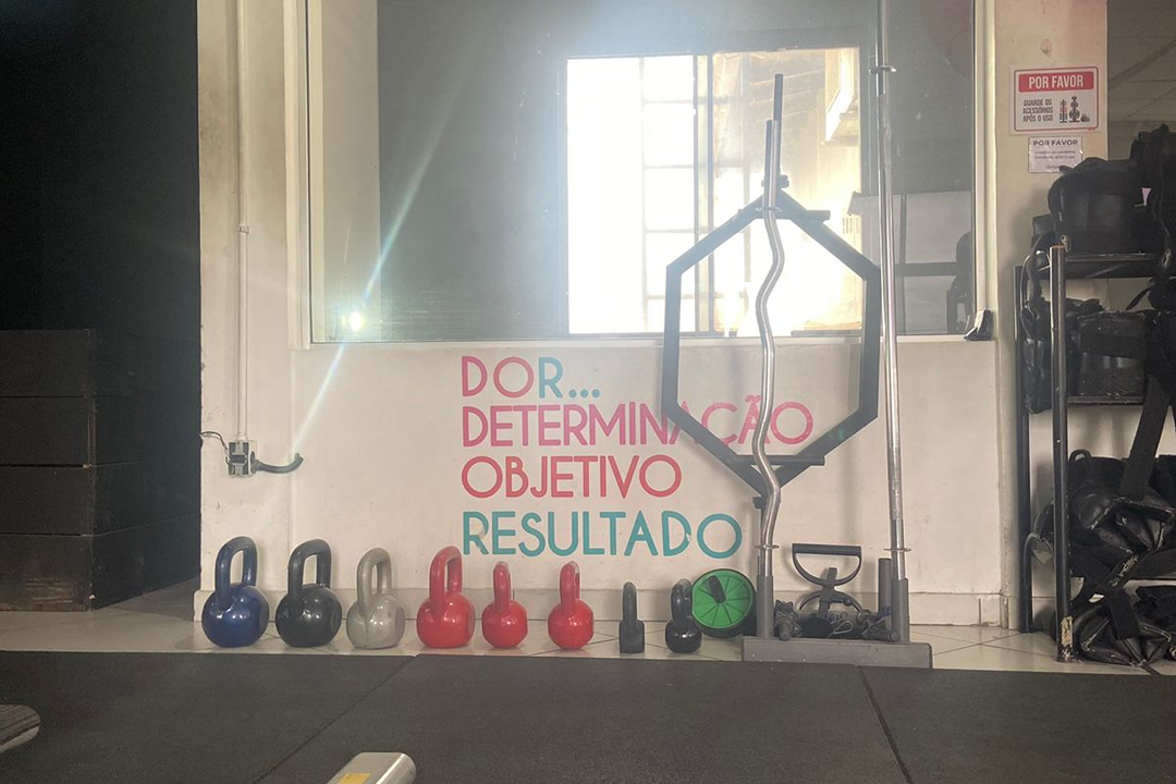 Imagem da estrutura da academia
