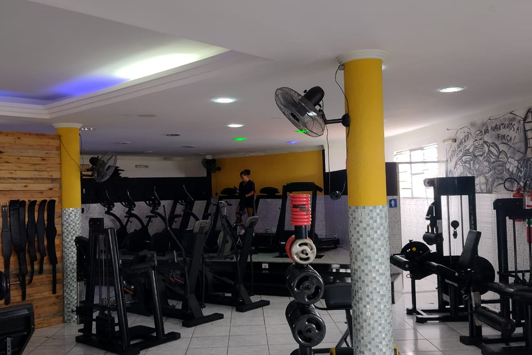 Imagem da estrutura da academia