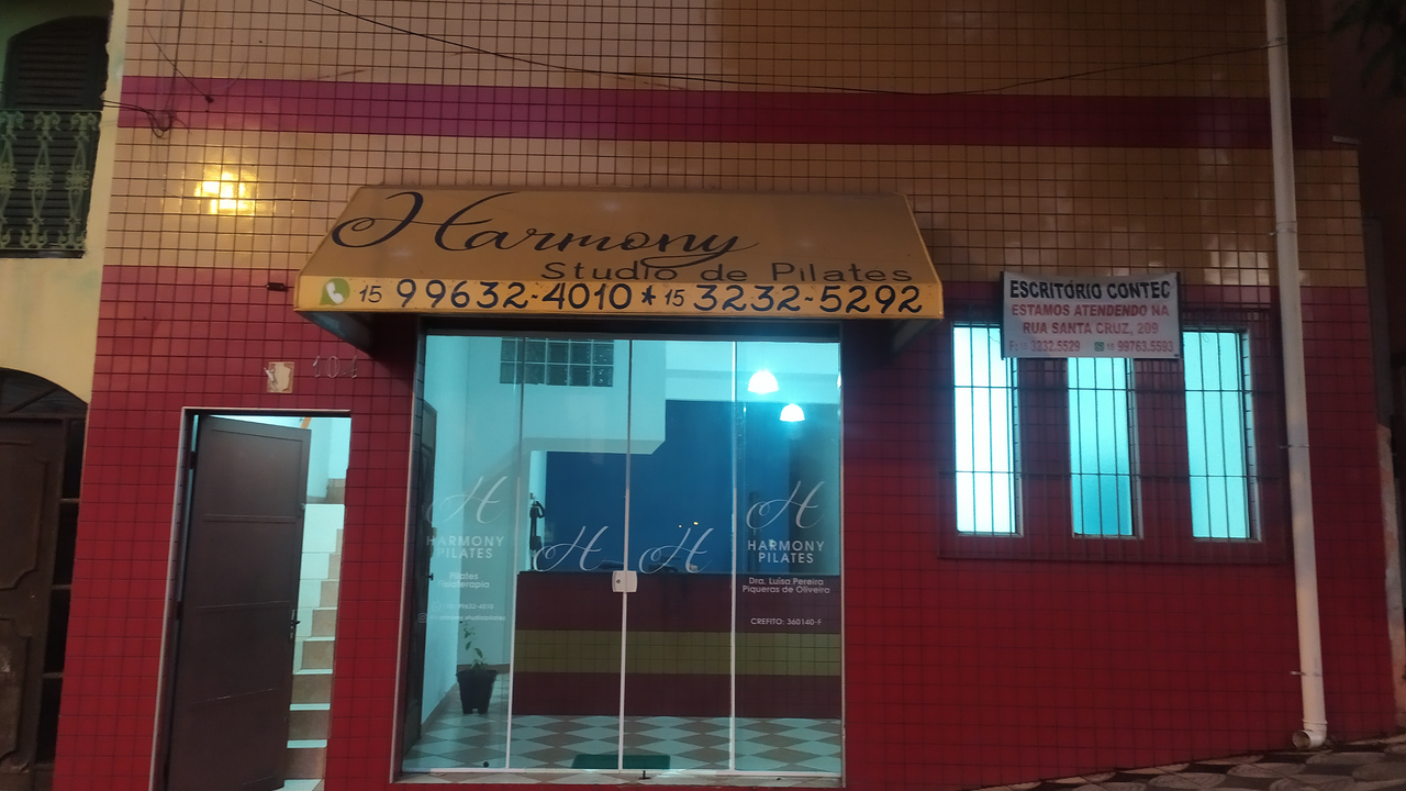 Imagem da estrutura da academia