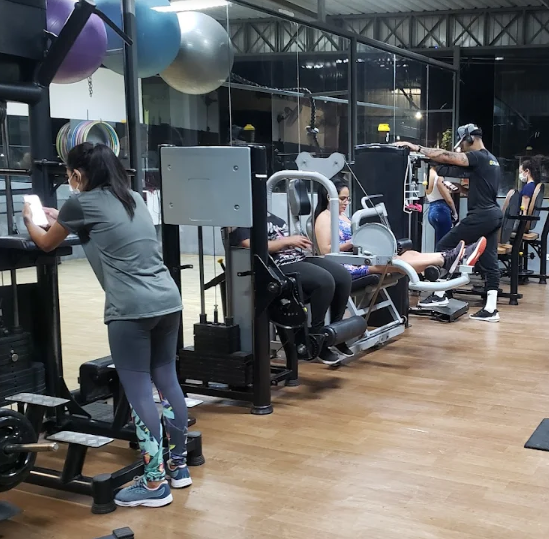 Imagem da estrutura da academia