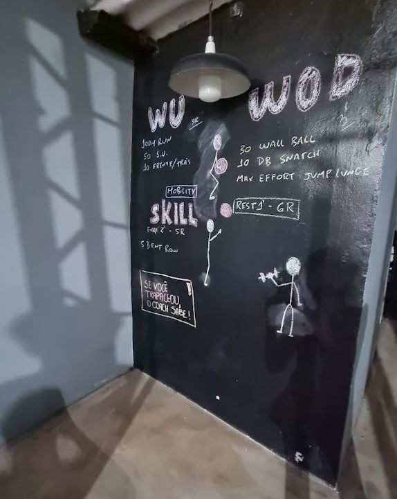 Imagem da estrutura da academia