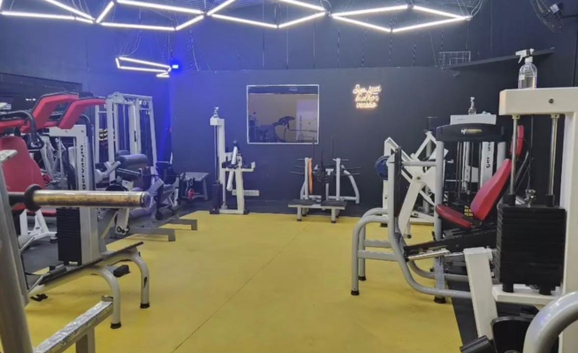 Imagem da estrutura da academia