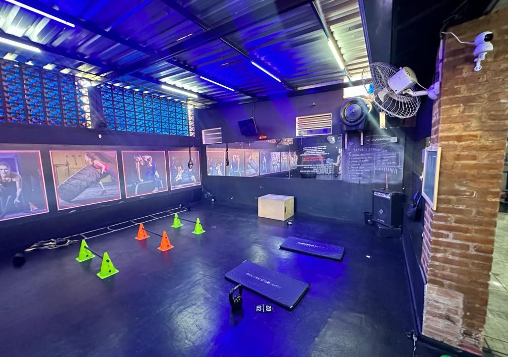 Imagem da estrutura da academia