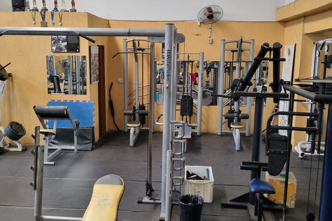 Imagem da estrutura da academia