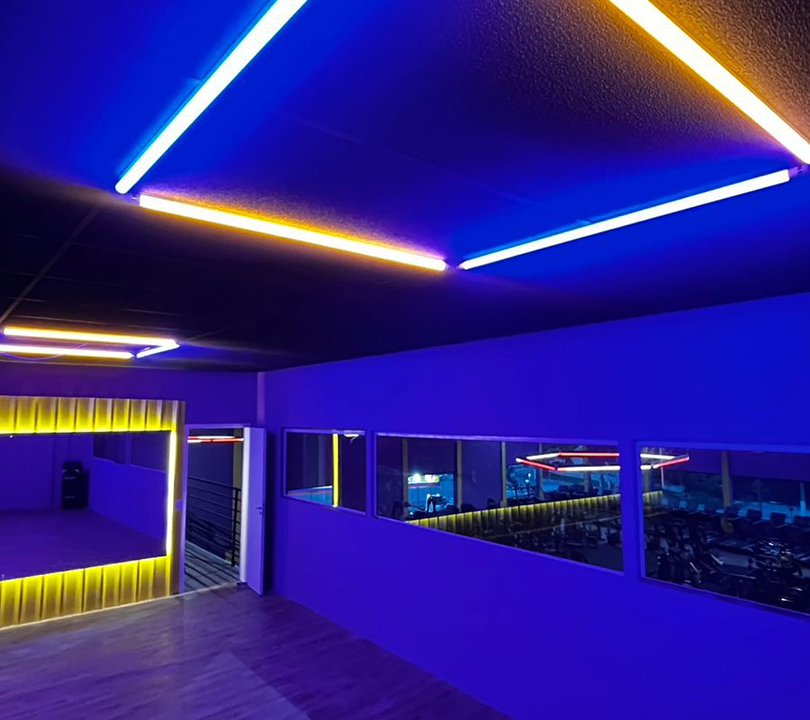 Imagem da estrutura da academia