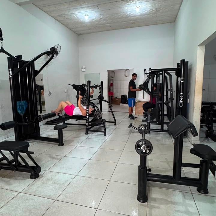 Imagem da estrutura da academia