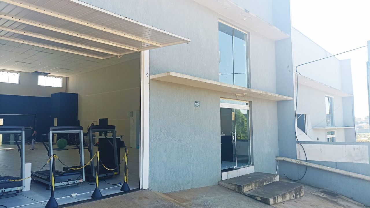 Imagem da estrutura da academia