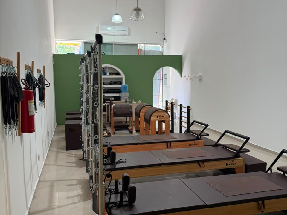 Imagem da estrutura da academia