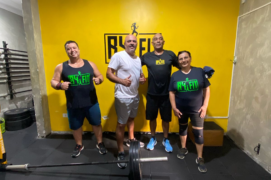 Imagem da estrutura da academia