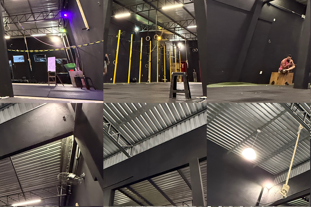 Imagem da estrutura da academia