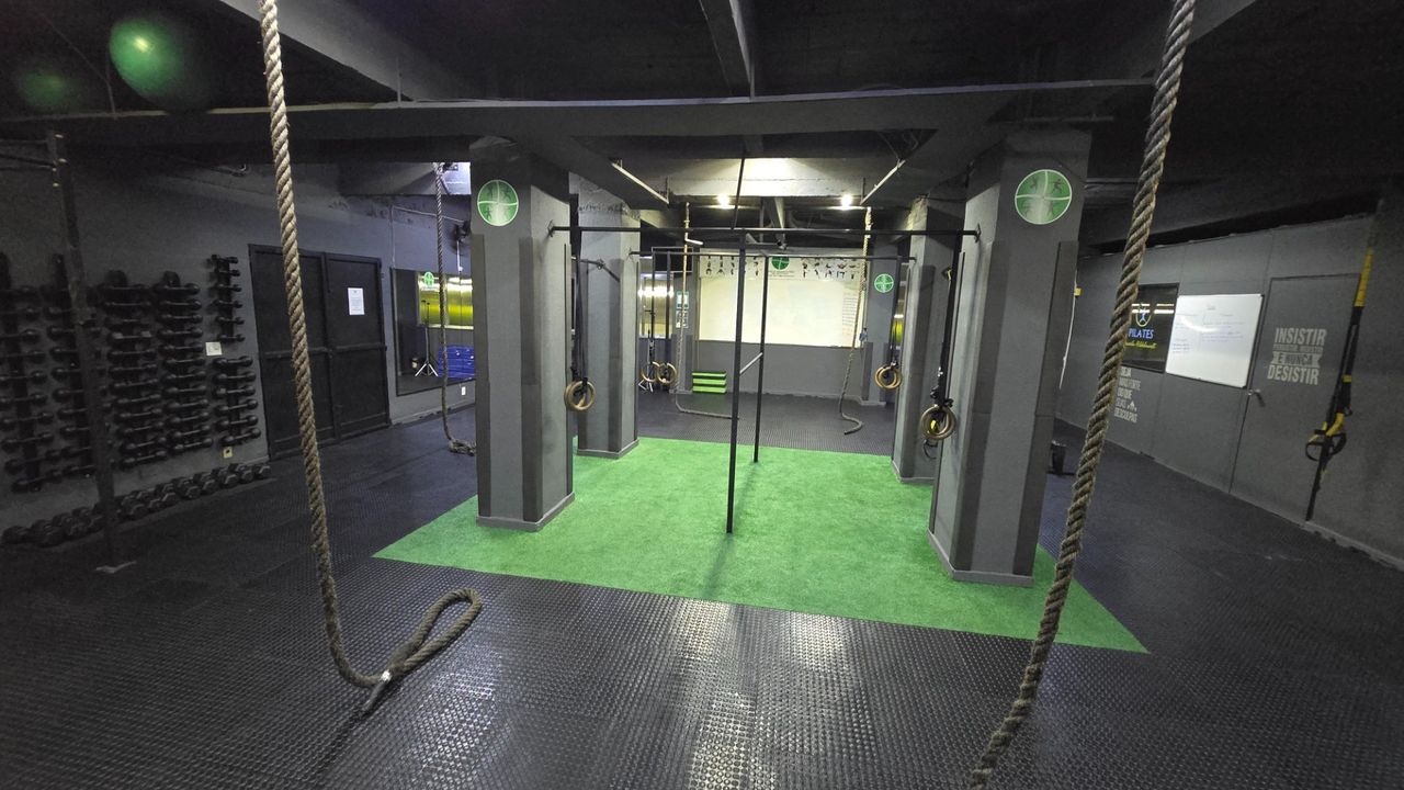 Imagem da estrutura da academia
