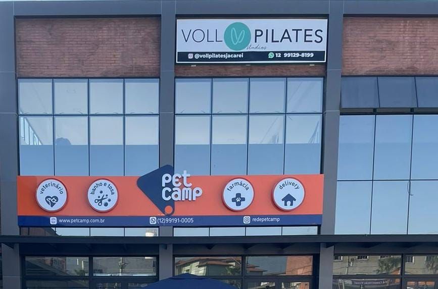 Imagem da estrutura da academia