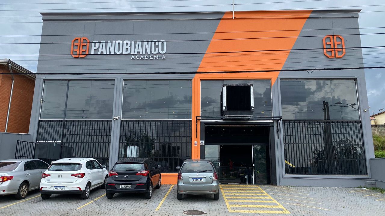 Imagem da estrutura da academia
