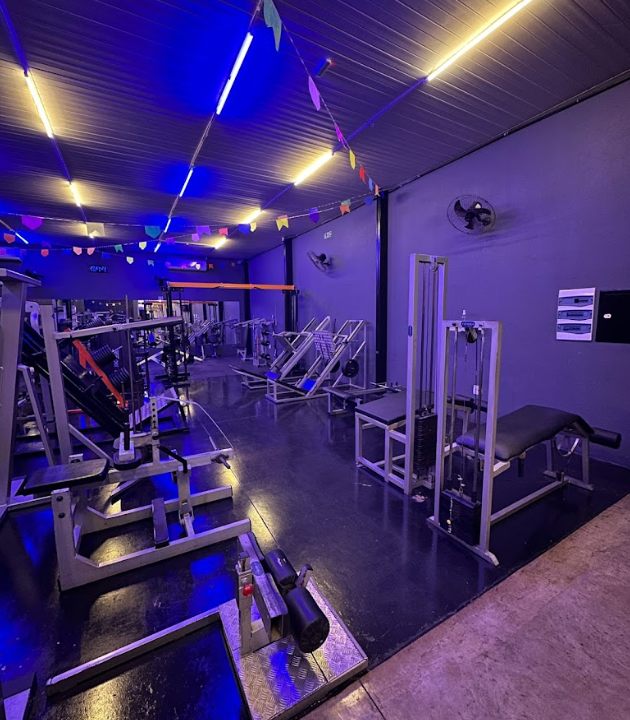 Imagem da estrutura da academia