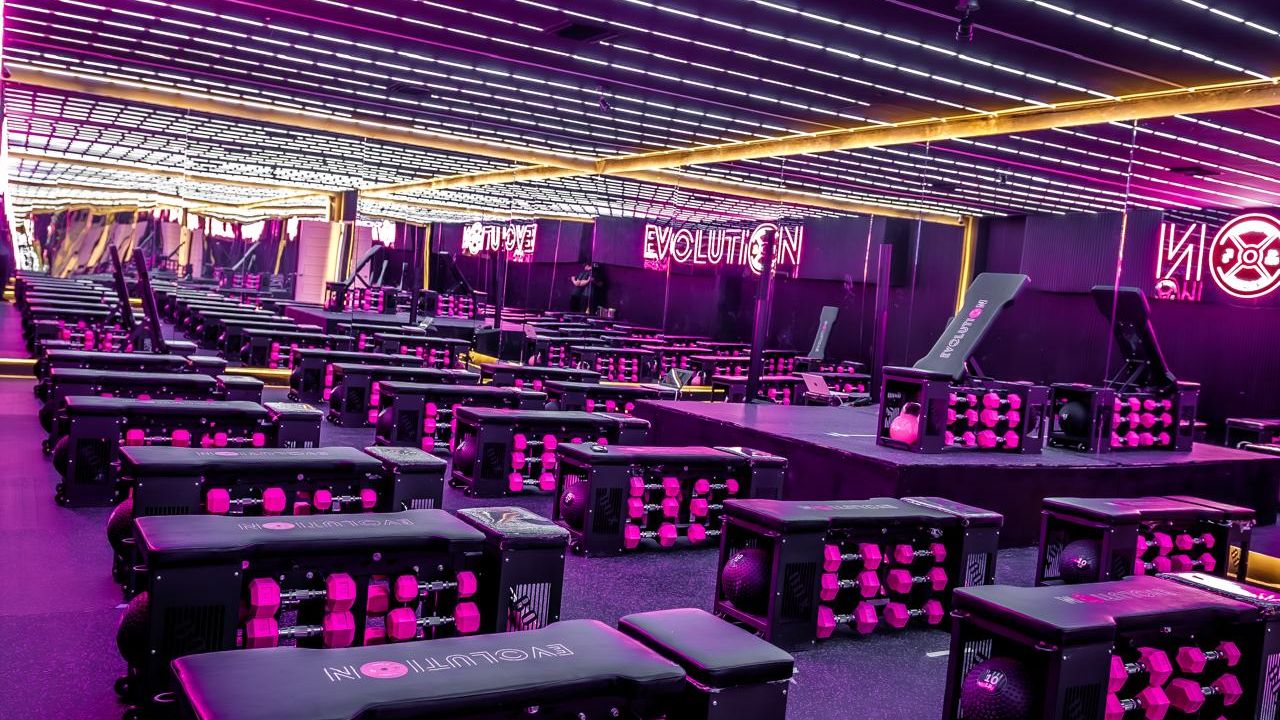 Imagem da estrutura da academia