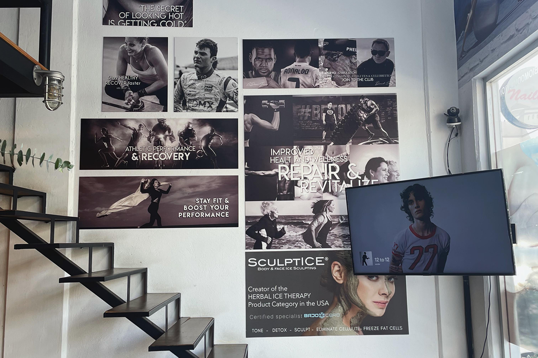 Imagem da estrutura da academia