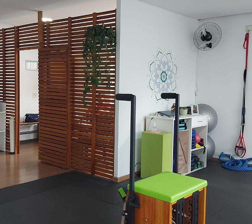 Imagem da estrutura da academia